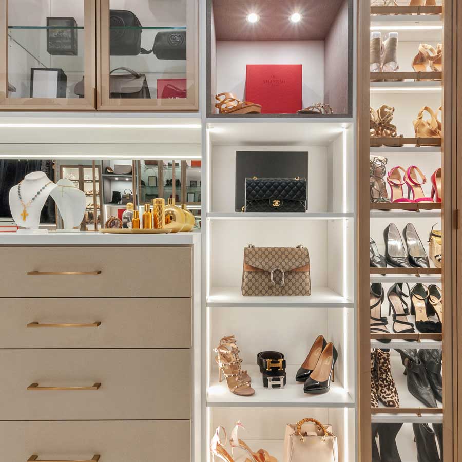 large-closet-jewelry-handbags-heels-display-case-for-the-wealthy-concierge-service