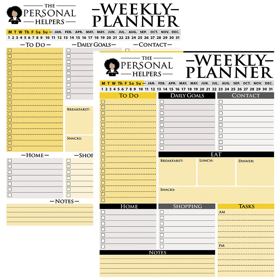 weekly planner daily personal organization webp